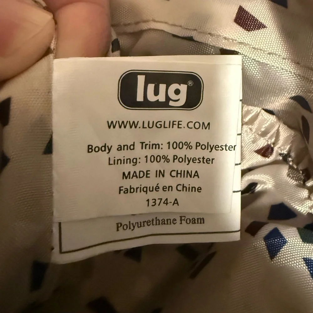 Gently Used Lug Grey Insulated Shoulder Bag